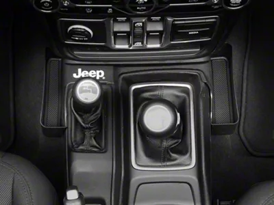 Jeep Licensed by RedRock RedRock Console Storage Tray (18-25 Jeep Wrangler JL)