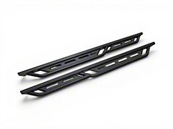 Jeep Licensed by RedRock TC3 HD Rocker Side Step Bars with Jeep Logo (18-26 Jeep Wrangler JL 4-Door)