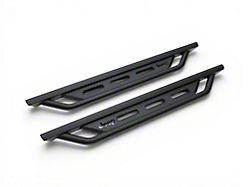 Jeep Licensed by RedRock TC3 HD Rocker Side Step Bars with Jeep Logo (18-26 Jeep Wrangler JL 2-Door)