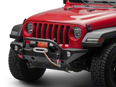 Jeep Licensed by RedRock Trail Force HD Front Bumper (18-25 Jeep Wrangler JL)