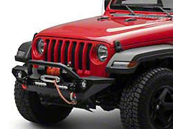 Jeep Licensed by RedRock Trail Force HD Front Bumper with LED Lights (18-25 Jeep Wrangler JL)
