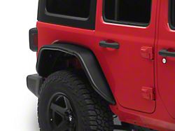 Jeep Licensed by RedRock Tubular Fender Flares; Rear (18-25 Jeep Wrangler JL)