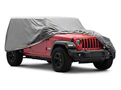 Jeep Licensed by TruShield All-Weather Car Cover (07-25 Jeep Wrangler JK & JL 4-Door)