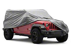 Jeep Licensed by TruShield All-Weather Car Cover (07-25 Jeep Wrangler JK & JL 2-Door)