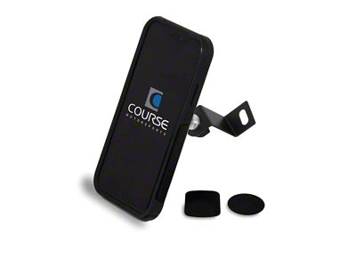 Direct Fit Phone Mount with Charging Auto Closing Cradle Head; Tan (15-23 Jeep Renegade BU)