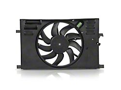 Engine Radiator Cooling Fan Assembly with Shroud (15-18 2.4L Renegade BU w/ Air Conditioning)