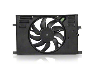 Engine Radiator Cooling Fan Assembly with Shroud (15-18 2.4L Renegade BU w/ Air Conditioning)