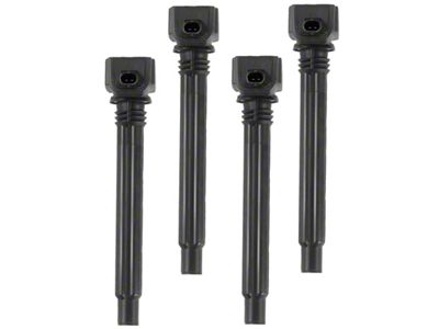 Ignition Coil with 2-Pins; Set of Four (15-21 2.4L Jeep Renegade BU)