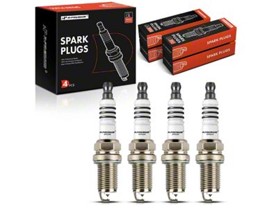Iridium and Platinum Spark Plugs; Set of 4 (15-18 1.4L Jeep Renegade BU)
