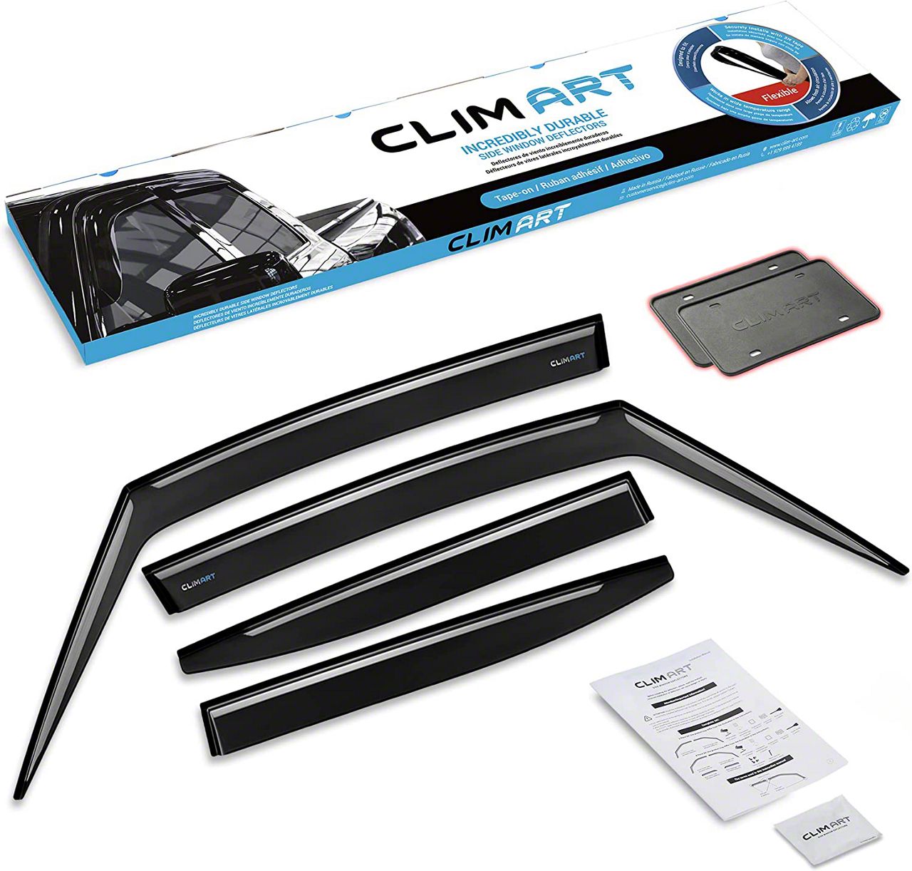 Jeep Renegade TapeOn Window Deflectors (1523 Jeep Renegade BU) Free