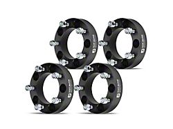 1.50-Inch 5-Lug Wheel Spacers; Black; Set of Four (76-86 Jeep CJ7)