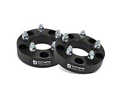1.50-Inch 5-lug Wheel Spacers; Black; Set of Two (76-87 Jeep CJ7)