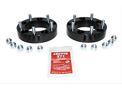 1.50-Inch Wheel Spacers; Black (76-86 Jeep CJ5 & CJ7)
