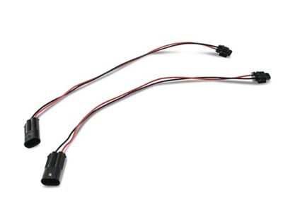 Barricade 18-Inch Fog Light Extension Harness (07-10 Jeep Wrangler JK)