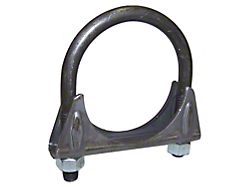 2-1/4-Inch Exhaust Clamp (76-06 Jeep CJ5, CJ7, Wrangler YJ & TJ)