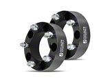 2-Inch 5-Lug Wheel Spacers; Black; Set of Two (76-86 Jeep CJ7)