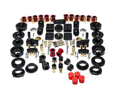 2-Inch Rock-Flex Ultimate Lift System with Hyper-Flex System Complete Bushing Kit; Black (18-25 Jeep Wrangler JL Rubicon)
