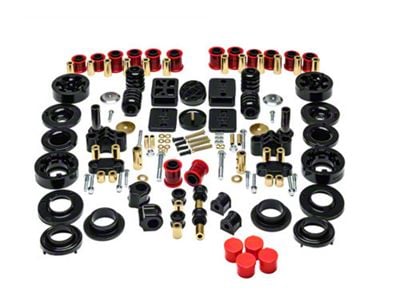 2-Inch Rock-Flex Ultimate Lift System with Hyper-Flex System Complete Bushing Kit; Black (18-25 Jeep Wrangler JL, Excluding Rubicon)