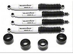 2-Inch Spacer Suspension Lift Kit with Shocks (07-18 Jeep Wrangler JK)