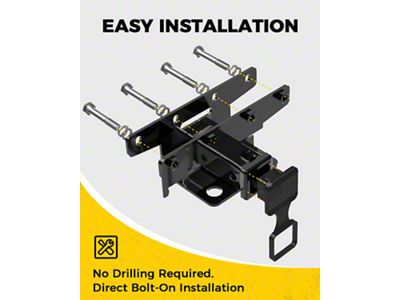 2-Inch Trailer Hitch (18-25 Wrangler JL)