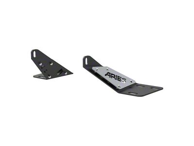 20-Inch Light Bar Hood Mounting Brackets (97-06 Jeep Wrangler TJ)