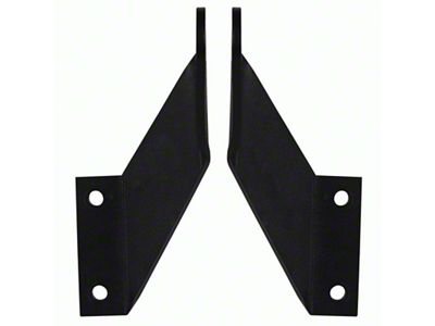 22-Inch Straight Light Bar Hood Mounting Brackets (07-18 Jeep Wrangler JK)