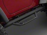 3-Inch Nerf Drop Side Step Bars; Black (07-18 Jeep Wrangler JK 2-Door)