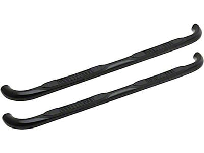 3-Inch Nerf Side Step Bars; Black (18-25 Jeep Wrangler JL 2-Door)