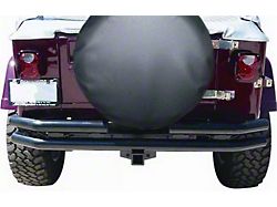 33 to 35-Inch Spare Tire Cover; Black Diamond (66-18 Jeep CJ5, CJ7, Wrangler YJ, TJ & JK)