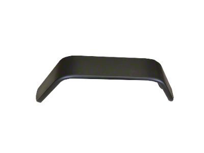 4-1/2-Inch Wide Rear Tube Fender Flares; Black (07-18 Jeep Wrangler JK)