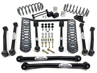 Tuff Country 4-Inch EZ-Flex Suspension Lift Kit (18-25 Jeep Wrangler JL 4-Door)