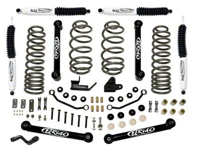 Tuff Country 4-Inch EZ-Ride Suspension Lift Kit with SX8000 Shocks (97-06 Jeep Wrangler TJ)