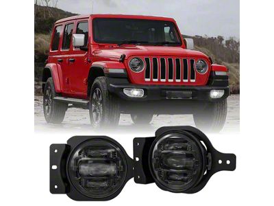 4-Inch LED Fog Lights (18-25 Jeep Wrangler JL)