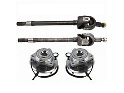 4-Piece Drivetrain Kit (07-18 Jeep Wrangler JK, Excluding Rubicon)