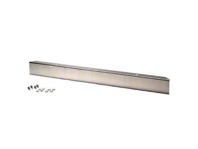 54-Inch Front Bumper; Polished (87-95 Jeep Wrangler YJ)