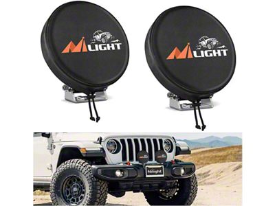 5.75-Inch Round Pod Light Cover; Type A