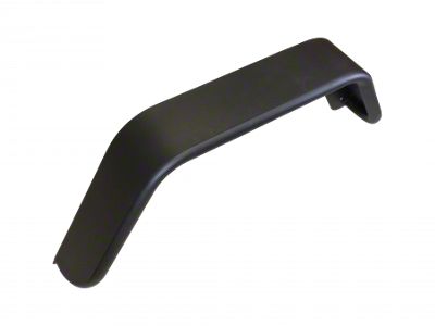 6-1/2-Inch Wide Rear Tube Fender Flares; Black (97-06 Jeep Wrangler TJ)