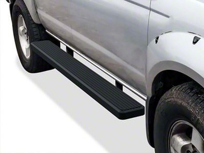 6-Inch iStep Running Boards; Black (18-25 Jeep Wrangler JL 2-Door)