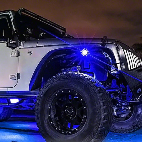 Jeep Wrangler 6-LED Discovery Plus Series Multi-Color RGB-W