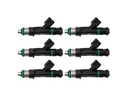 6-Piece Fuel Injector Set (07-11 Jeep Wrangler JK)