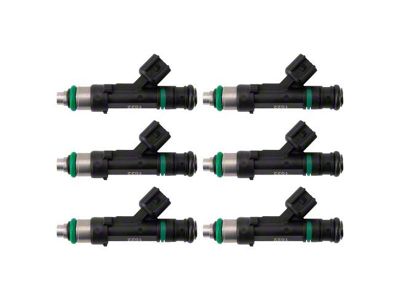 6-Piece Fuel Injector Set (07-11 Jeep Wrangler JK)