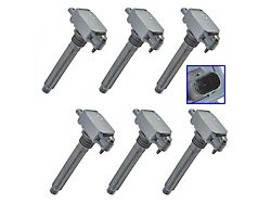 6-Piece Ignition Coil Set (12-18 3.6L Jeep Wrangler JK)