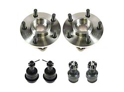 6-Piece Steering and Suspension Kit (87-89 Jeep Wrangler YJ)