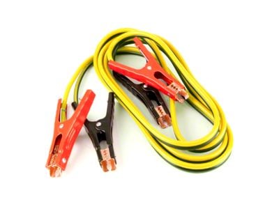 8-Gauge Jumper Cables; 12-Foot