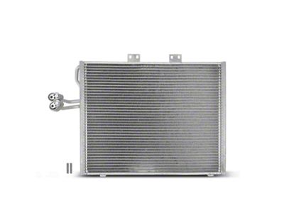 A/C Condenser without Receiver Drier (00-02 Jeep Wrangler TJ; 04-06 Jeep Wrangler TJ)
