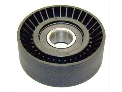 Accessory Drive Belt Idler Pulley; Smooth (07-11 3.8L Jeep Wrangler JK)