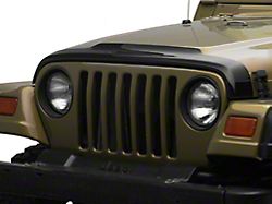 Aeroskin Hood Protector; Dark Smoke (87-06 Jeep Wrangler YJ & TJ)
