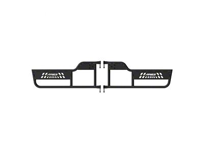 Aluminum Front Tube Doors; Textured Black (97-06 Jeep Wrangler TJ)
