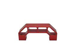 Royal Hooks Aluminum Hood Handle; Red (97-18 Jeep Wrangler TJ & JK)