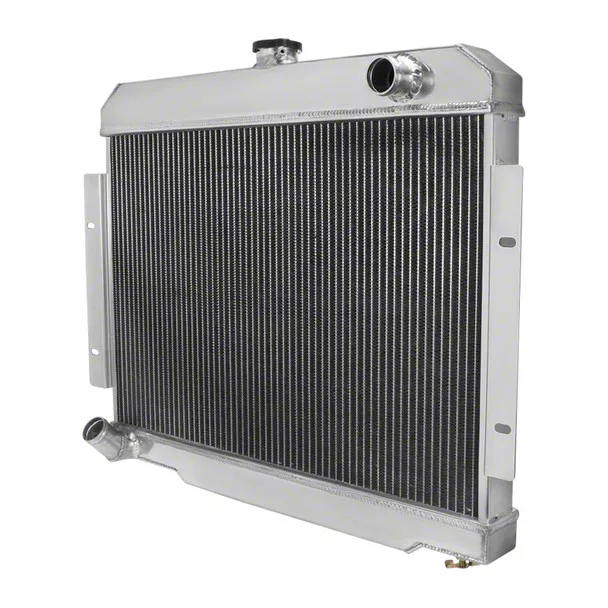Jeep Wrangler Aluminum Performance Radiator; 3-Row (76-85 3.8L, 4.2L, 5 ...